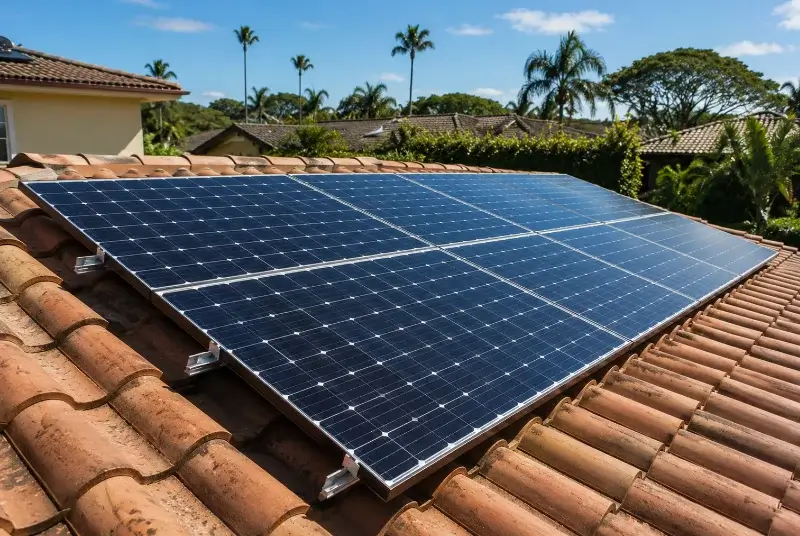 Installation de panneaux solaires à Sergy